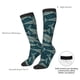 thumbnail image 4 of Fotbe Fish Style Calcetas Divertidas Estampadas para Hombre y Mujer, Calcetas de Algodón hasta la Rodilla para Caminar, Correr, Enfermería y Embarazo, 4 of 6