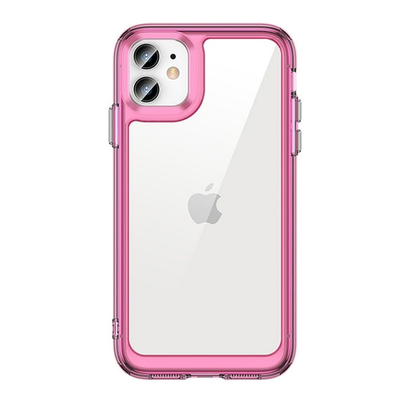 TECH CIRCLE Compatible with iPhone 11 Case Clear Thin Slim Transparent Cover Shockproof Bumper Case for iPhone 11,Rose