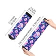 thumbnail image 4 of Pofeuu colorful Skull mushroom rainbow Print 30cm Socks, Adult Running Hiking Socks for Youth and Adult, 4 of 7