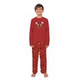 thumbnail image 4 of Funny Nutcracker Matching Family Christmas Pajamas, What’s Crackin Oh Nuttin Holiday PJs for Family and Pet, Red, 4 of 7