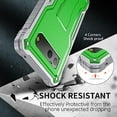 thumbnail image 6 of FITO For Google Pixel 6 Case, Phone Case with Screen Protector and Kickstand (Green), 6 of 7