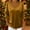 *Gold, variant on ClodeEU Women's V Neck Long Velvet Sleeve Tops ,Casual Fashions Basic Loose Fit Tunic T Shirts Gold,Womens Plus XXL