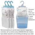 Wisesorb Moisture Absorber Refill Hanging Bags, 12 Pack (7 oz. ea.) of