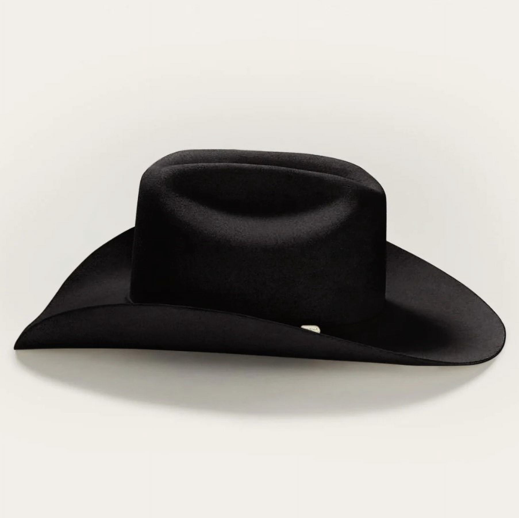 Stetson Men's Deadwood 4x Western Outdoor Hat (Black, 7 5/8)
