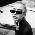 thumbnail image 4 of de para mujer, de sol, de sol, geniales Blanco + púrpura Colcomx Gafas de sol, 4 of 8