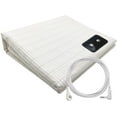thumbnail image 6 of GRUENERDE Grounding Bed Sheets Twin XL for Better Sleep with 15ft Grounding Cord 90% Organic Cotton+ 10% Pure Silver Fiber 39x80in White, 6 of 6
