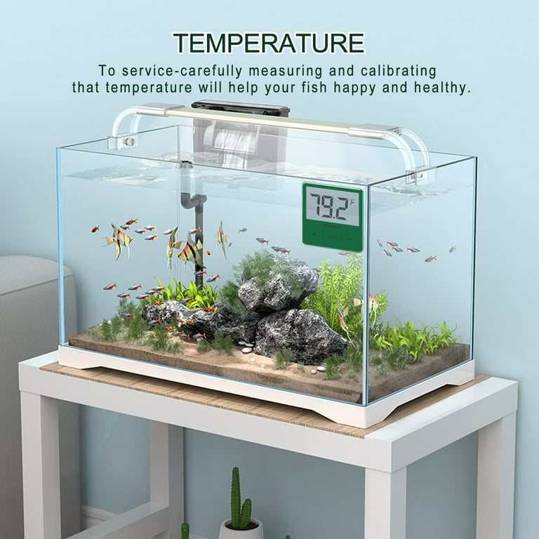 DIGITEN Aquarium Thermometer Digital Fish Tank Thermometer with