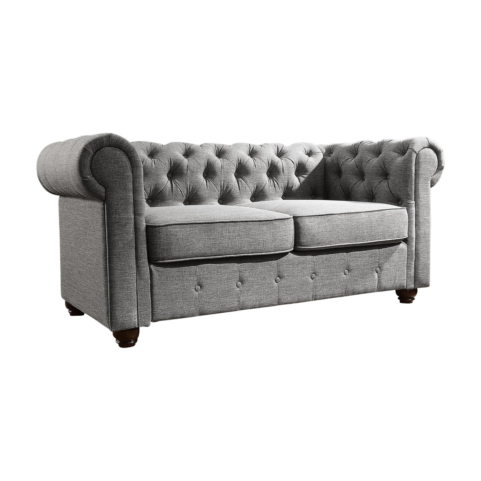 Rosevera Quitaque Tufted Chesterfield Loveseat