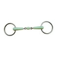 thumbnail image 2 of Bocado de boca de caballo, accesorios para bocado de caballo, eslabones sueltos, bocado con junta tórica, herramienta para adiestramiento de caballos, verde, 2 of 8