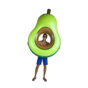 BigMouth Inc Giant Inflatable Avocado Pool Float, Durable Fun Pool Tube with Patch Kit Included