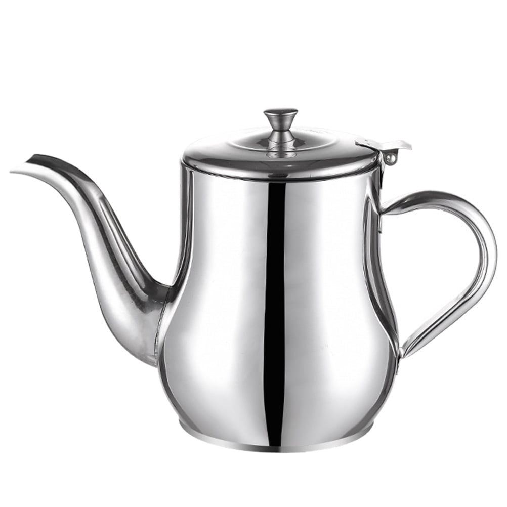 Frcolor Oil  Dispenser Olive Bottle Separator Stainless Grease Container Strainer Pot Steel Vinegar Fat Gravy Sauce Cruet