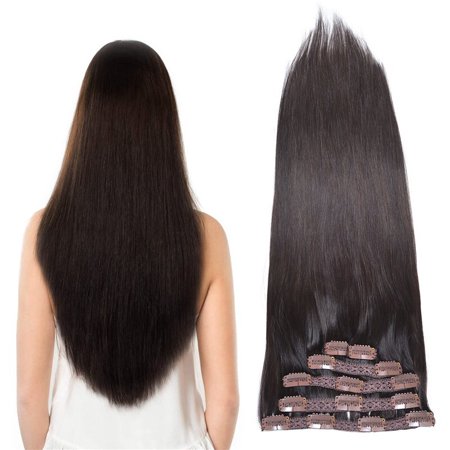 Bhf Hair Clips In Human Hair Extension Virgin Brazilian Straight