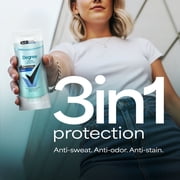 Degree 3in1 Total Protection Antiperspirant for Women Clean Anti Sweat, Odor and Stains 72-Hour Sweat and Odor Protection, 2.6 oz