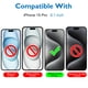 thumbnail image 2 of Protector de pantalla Mothca Matte Glass para iPhone 15 Pro de 6.1 pulgadas, 2 of 7