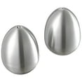 thumbnail image 2 of Visol VAC346 Giles Stainless Steel Salt & Pepper Shakers, 2 of 2