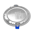thumbnail image 6 of DLE6 Series 6 in. Round Nickel Flat Panel LED Downlight in 4000K, 6 of 12