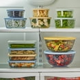 thumbnail image 5 of Pyrex Simply Store Tinted 4-piece Round Storage Set with Plastic Lids, Blue, 5 of 8
