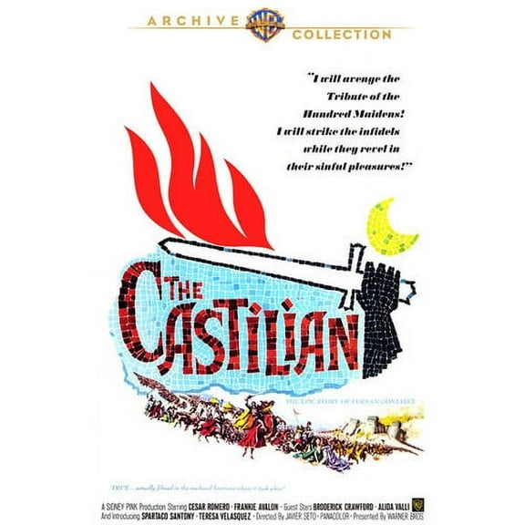 The Castilian (DVD), Warner Archives, Action & Adventure
