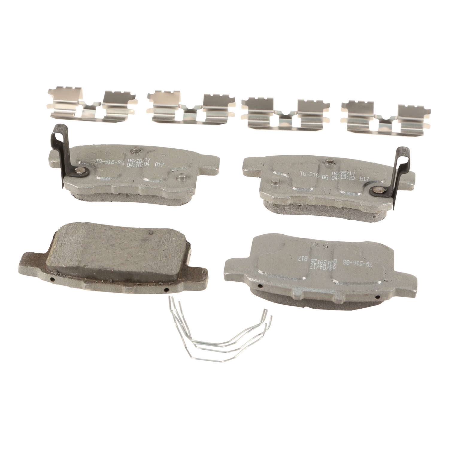 Wagner Brake Thermoquiet Ceramic Brake Pad Set - Walmart.com - Walmart.com