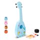 thumbnail image 1 of Guitarra de juguete YOLOPARK 17 Kids para niñas y niños con 4 cuerdas azul, 1 of 7