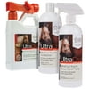 UltraCruz Equine Foaming Horse Shampoo with Travel Applicator, Conditioner and Show Polish Spray Bundle, 32 oz Each