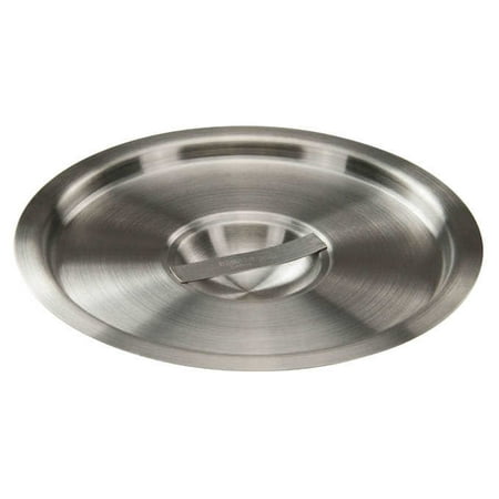 - Winco BAMN-6C, 8-Inch Dia 6-Quart Stainless Steel Bain Marie Pot Cover, NSF