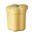 thumbnail image 2 of Cubo de basura de escritorio Sunnimix Amarillo con tapa, 2 of 8