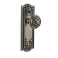 thumbnail image 2 of Grandeur Parwin_Psg_234 Parthenon Solid Brass Rose Passage Door Knob Set - Bronze, 2 of 7