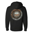 thumbnail image 2 of Harley-Davidson Men's Ghoulish Skull Cotton-Blend Pullover Hoodie, Black (M), Harley Davidson, 2 of 2