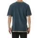 thumbnail image 5 of Camisas de Manga Corta de los Hombres Estilo Étnico Impreso Hendidura Cuello en V, Ligero Top Transpirable para la Primavera Y el Verano, 5 of 5