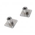 2Pcs Pressure Washer Foam Cannon Holder 1/4inch Quick Connect Stainless Steel Pressure Washer Nozzle Tip Wall Mount Holder