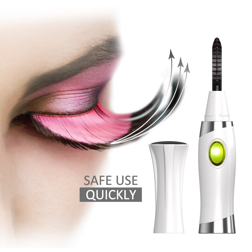 GLiving Heated Eyelash Curler with Comb Design ...