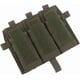 thumbnail image 2 of 56mm Triple Magazine Pouch, Tactical Magazine Pouch with Hook and Loop Closure/Black/RG, 2 of 4