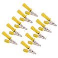 thumbnail image 1 of Clip de Test, 10pcs Isolés Crocodile Clips de Fil de Test Clip de Borne de Grande Capacité, 1 of 14