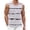 Grey, variant on Men's Regular-Fit Sleeveless Tank Tops Workout T Shirt Black White Horizontal Stripe Sleeveless Summer Shirt for Everyday Wear Casual Summer Beach Tee Tops Grey L