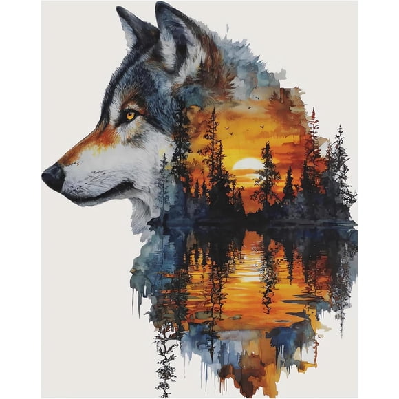 Adult Diamond Painting Kit - Garden Dog Diamond Painting Kit, 5D Diamond Painting, DIY Full Drill Gem Art Craft, (30*40 cm), frame not included.,DP001981