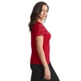 thumbnail image 2 of Jessica London Women's Plus Size Stretch Lace Neckline Top, 2 of 6