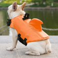 thumbnail image 3 of M, Orange Gilet De Sauvetage Pour Chien Gilet De Securit Chiot Animaux De Compagnie Rglable Maillot De Bain Petits Et Moyens Chiens Natation, 3 of 5