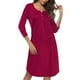 thumbnail image 2 of Blusa informal plisada con botones sueltos y mangas 3/4 para mujer, talla S S, 2 of 9