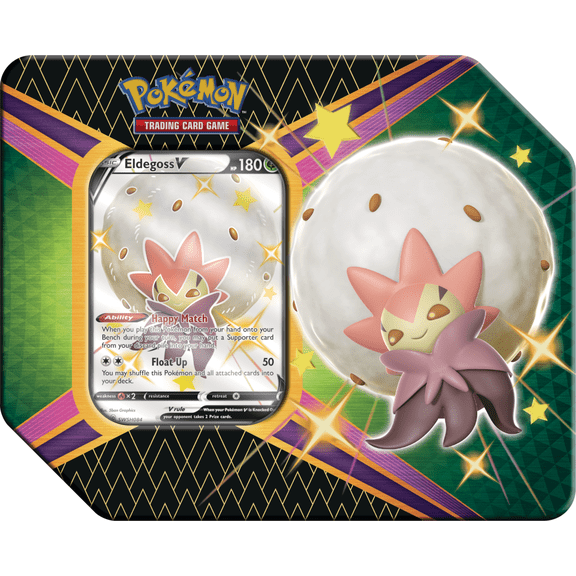 Pokemon TCG: SAS 4.5 Shining Fates Tin- Eldegoss V