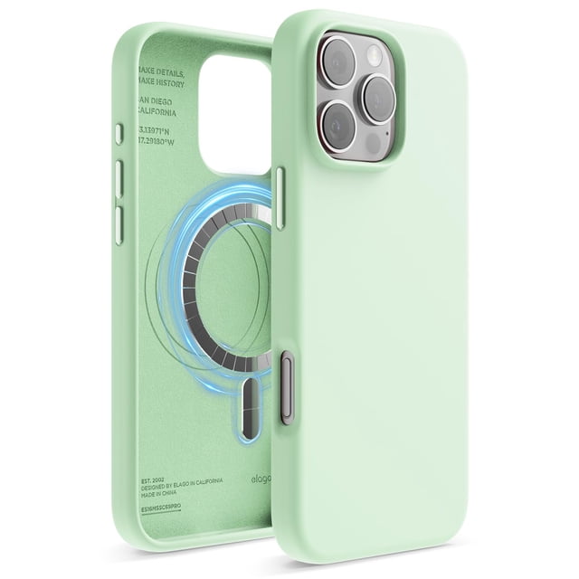 Funda de silicona magnética Elago para iPhone 16 Pro Max