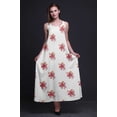 thumbnail image 2 of Bimba Rayon Floral Womens Long Casual Dress Spaghetti Strap Summer Maxi Sundress-Medium, 2 of 4
