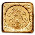thumbnail image 2 of 1 oz Gold Square - Australian Bullion Co. (Vintage, Poured), 2 of 2