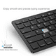 thumbnail image 5 of Teclado Bluetooth ultra delgado, compatible con iPad Pro 11/12.9 2018, nueva iPad de 9.7 pulgadas, iPad Air, iPad Mini, iPhone y otros dispositivos habilitados para Bluetooth. Levamdar 2033442-1, 5 of 8