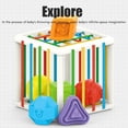 thumbnail image 4 of Juguetes Educativos Cognitivos De Color, Bloques De Construcción, Juguetes A Juego, Regalo Para Bebé Yuarrent FN006962-02, 4 of 6