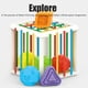 thumbnail image 5 of Juguetes Educativos Cognitivos De Color, Bloques De Construcción, Juguetes A Juego, Regalo Para Bebé Moyic FN006962-01, 5 of 6