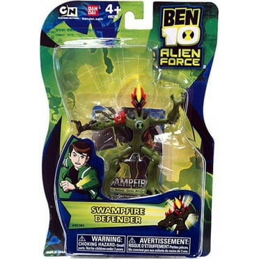 Ben 10 Alien Force Swampfire Action Figure (Defender, No Mini Alien)