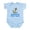 Sky Blue, variant on CafePress - Grandpas First Mate Body Suit - Baby Light Bodysuit, Size Newborn - 24 Months