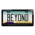 thumbnail image 2 of Chevrolet Corvette C5 in 3D Dark Gray on Real Carbon Fiber ABS Plastic License Plate Frame, 2 of 8
