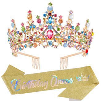 Birthday and Sash Set for Women, with Comb &  display picture 1